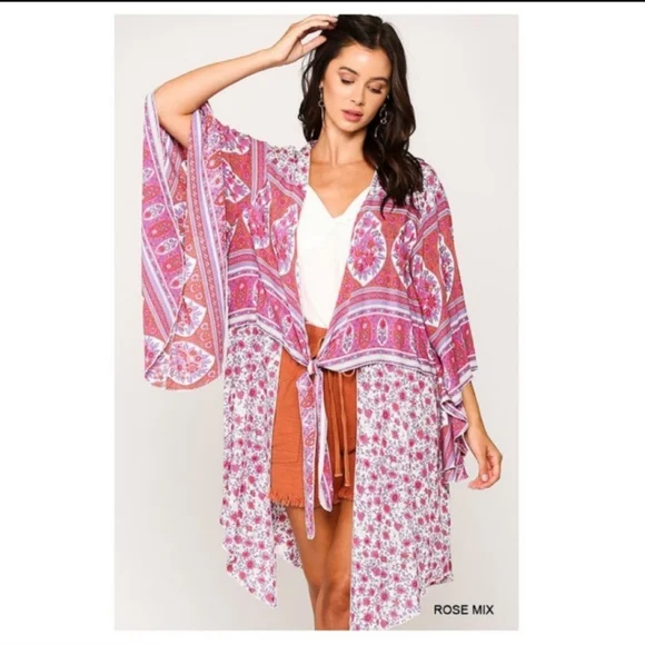 🔥$5🔥FLORAL KIMONO - Picture 4 of 6